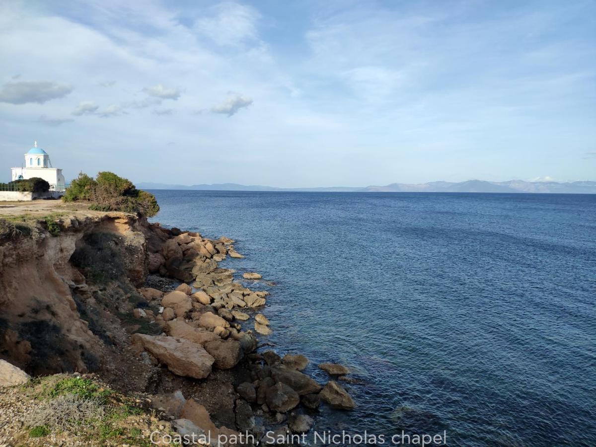 Alykes House Near The Sea Villa Артемида Екстериор снимка